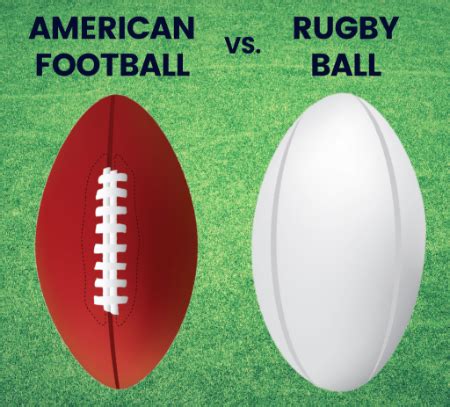 rugby ball vs american football ball|difference between rugby and nfl.